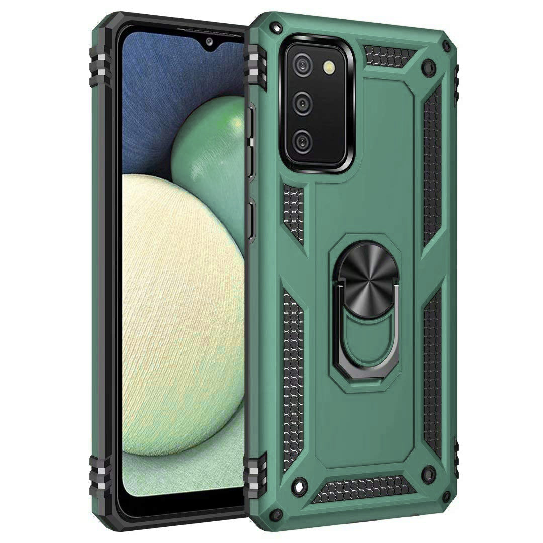 Coque hybride avec anneau pour Samsung Galaxy A03s Coque hybride avec anneau pour Samsung Galaxy A03s